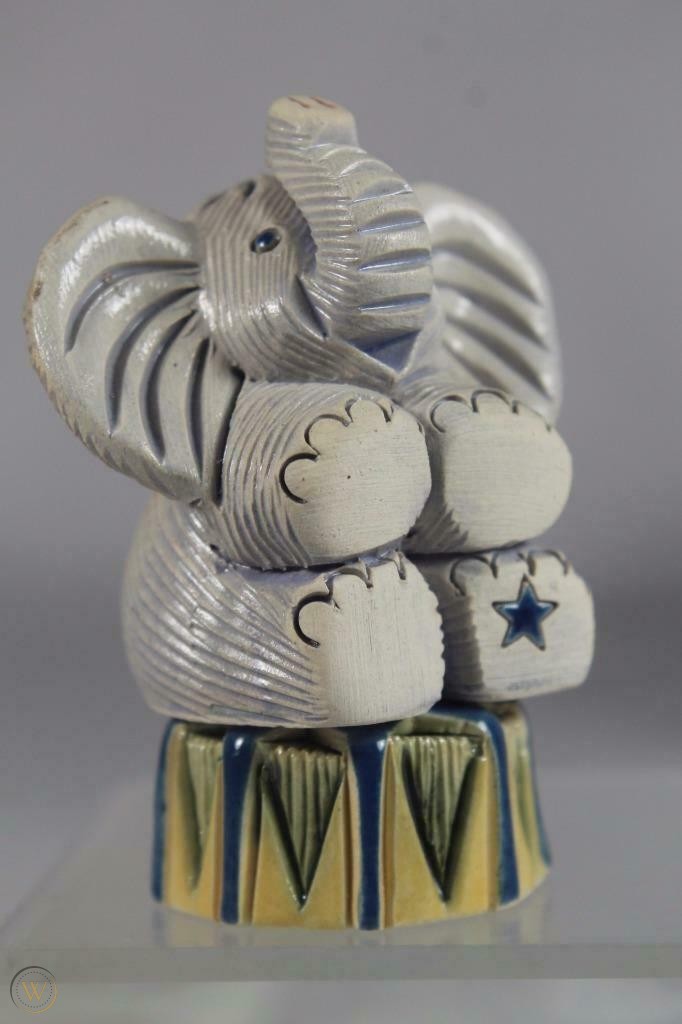 Sitting Circus Elephant