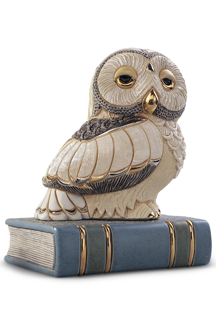 Owl on Book