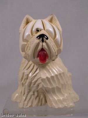 White Terrier Front