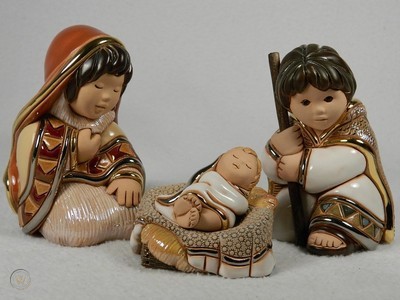 Mary, Joseph, Jesus in Manger