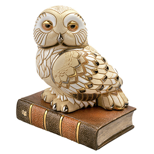 Owl on Book