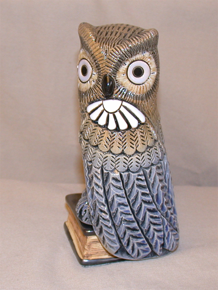 Large Owl on Book