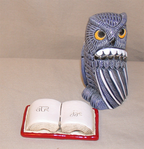 Small Owl on Book